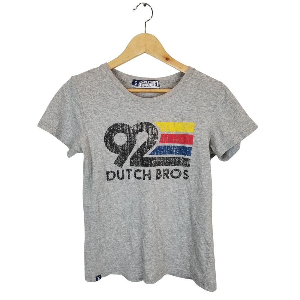 Dutch Bros Women's Gray 92 T-Shirt Size Small